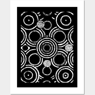 Chalk Circle Pattern Posters and Art